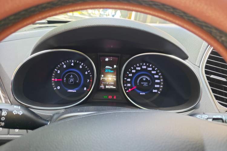 Used Hyundai Santa Fe 2013 Revised Version 2.4L Automatic All-Wheel Drive Luxury Trim Instrument Cluster