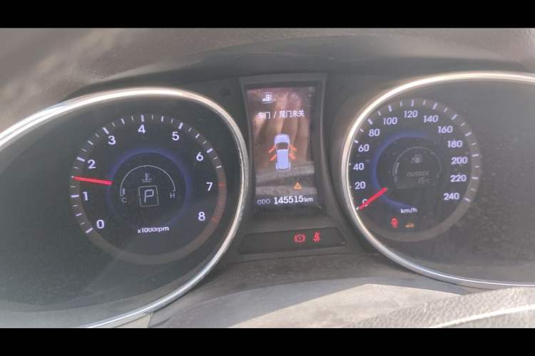 Used Hyundai Santa Fe 2013 2.0T Automatic All-Wheel Drive Prestige Version Instrument Cluster