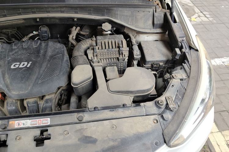 Used Hyundai Santa Fe 2013 2.4L Automatic Two-Wheel Drive Smart Version Engine Bay Left