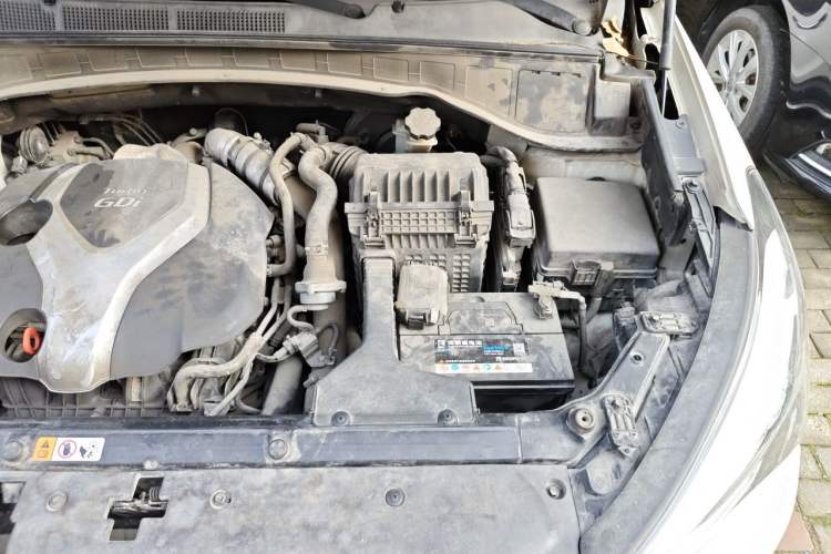 Used Hyundai Santa Fe 2013 Facelifted Version 2.0T Automatic Two-Wheel Drive Prestige Edition Engine Bay Left