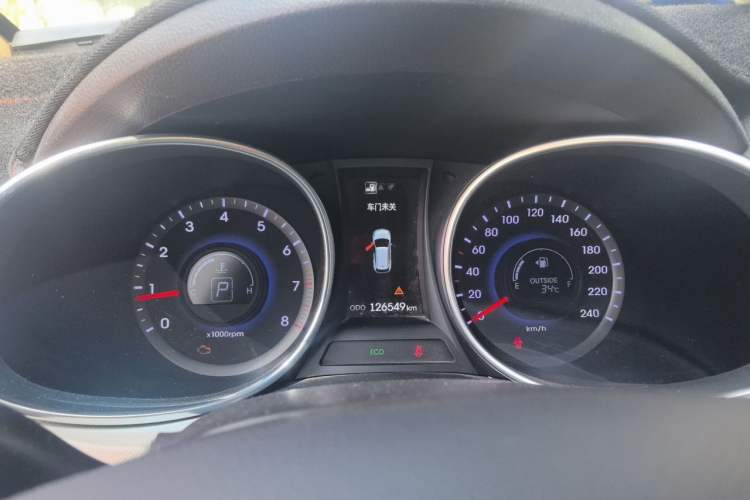 Used Hyundai Santa Fe 2013 2.4L Automatic Two-Wheel Drive Smart Version Instrument Cluster