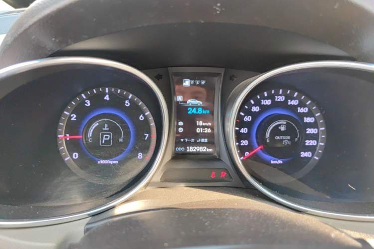 Used Hyundai Santa Fe 2013 2.4L Automatic 4x4 Smart Version Instrument Cluster