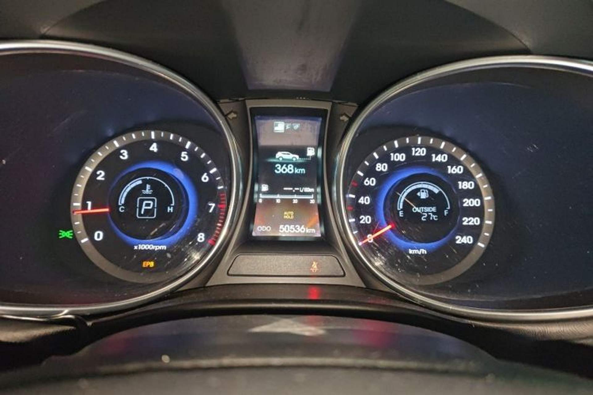 Used Hyundai Santa Fe 2013 2.4L Automatic Two-Wheel Drive Smart Version Instrument Cluster