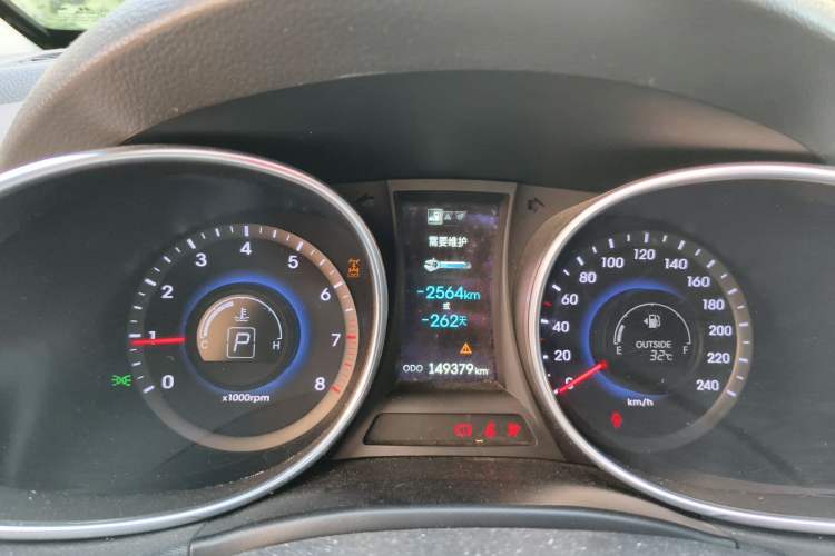 Used Hyundai Santa Fe 2013 Revised Version 2.4L Automatic All-Wheel Drive Smart Type Instrument Cluster