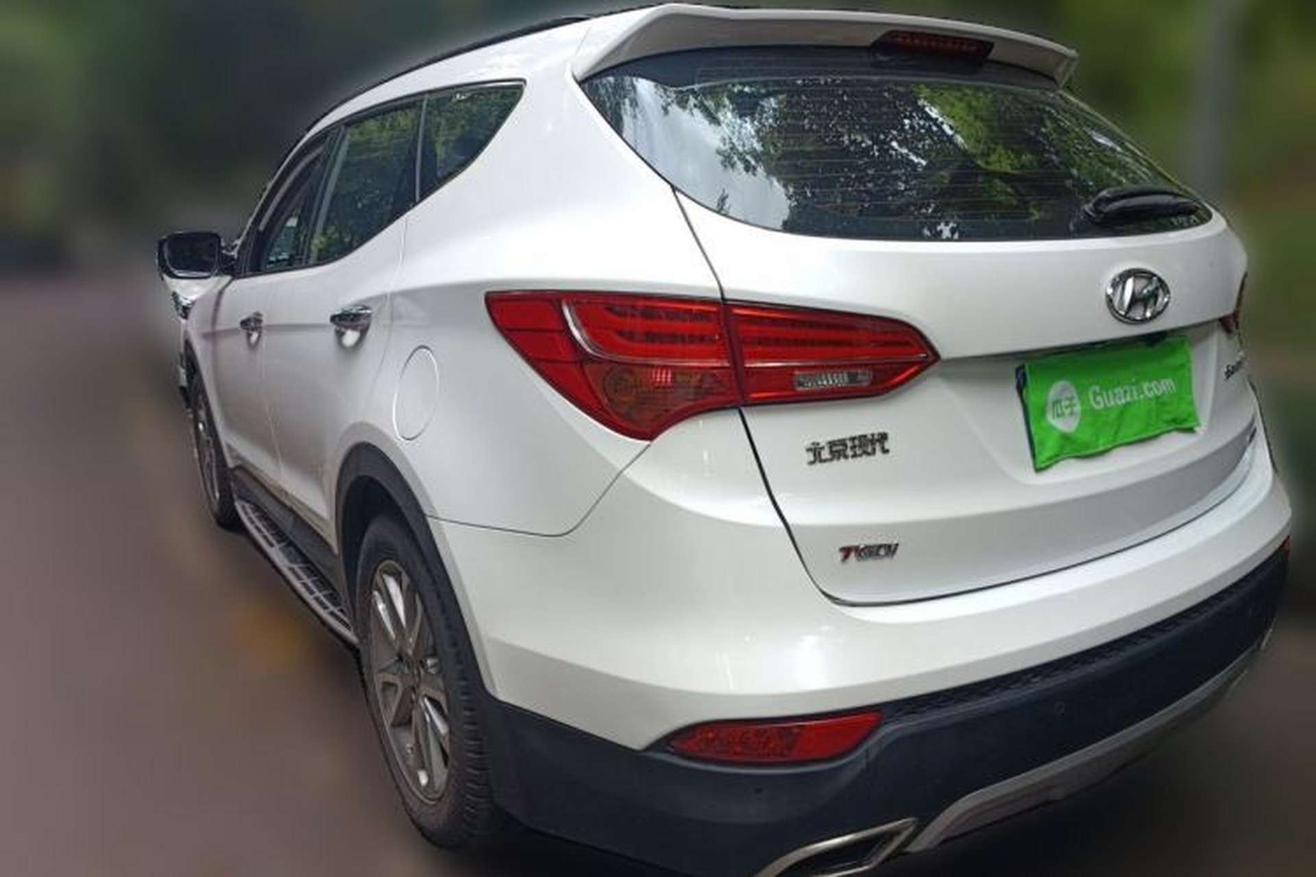 Used Hyundai Santa Fe 2013 Revised Version 2.0T Automatic All-Wheel Drive Prestige Edition Rear Left 45 Deg