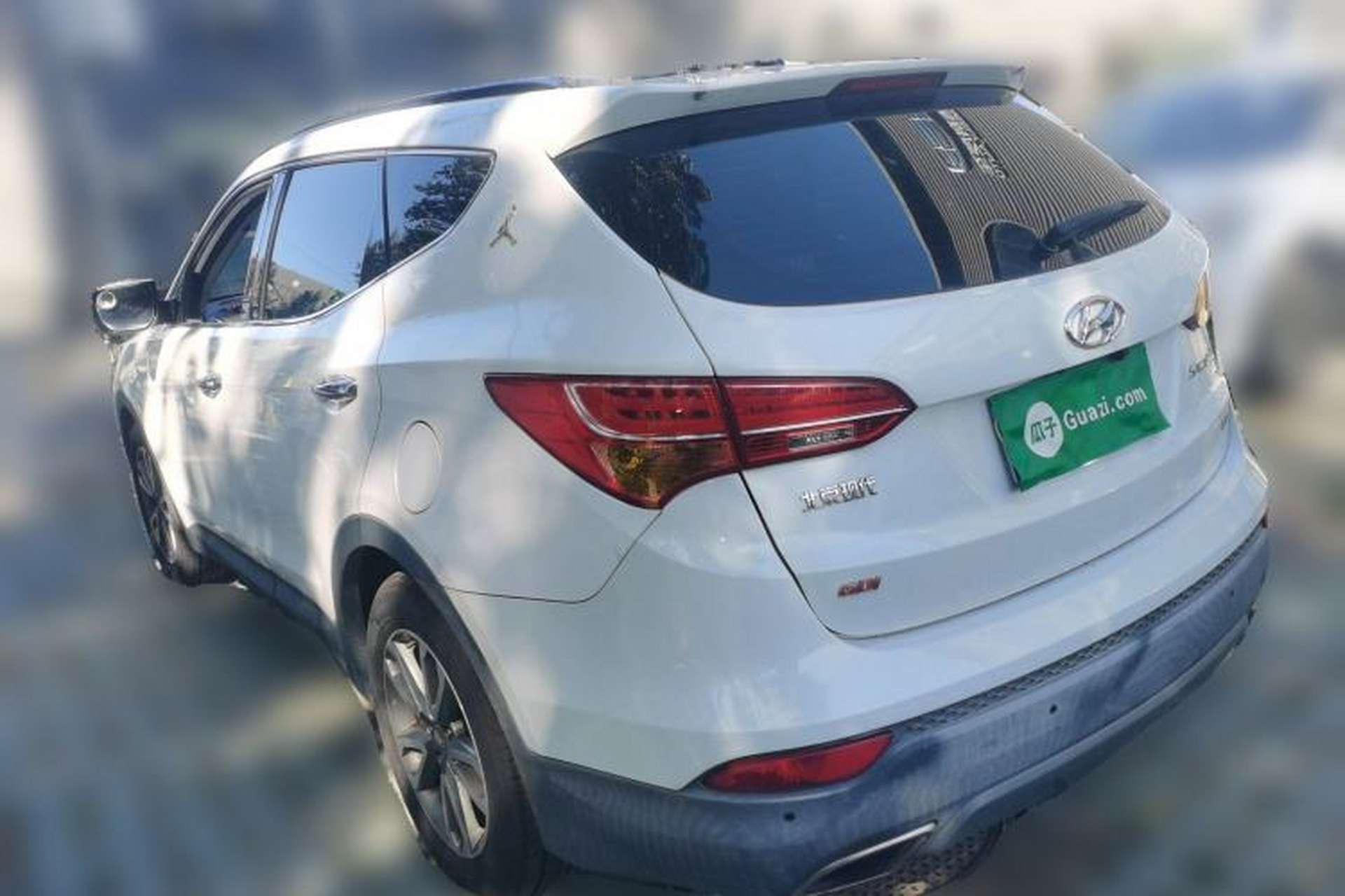 Used Hyundai Santa Fe 2013 2.4L Automatic 4x4 Prestige Edition Rear Left 45 Deg