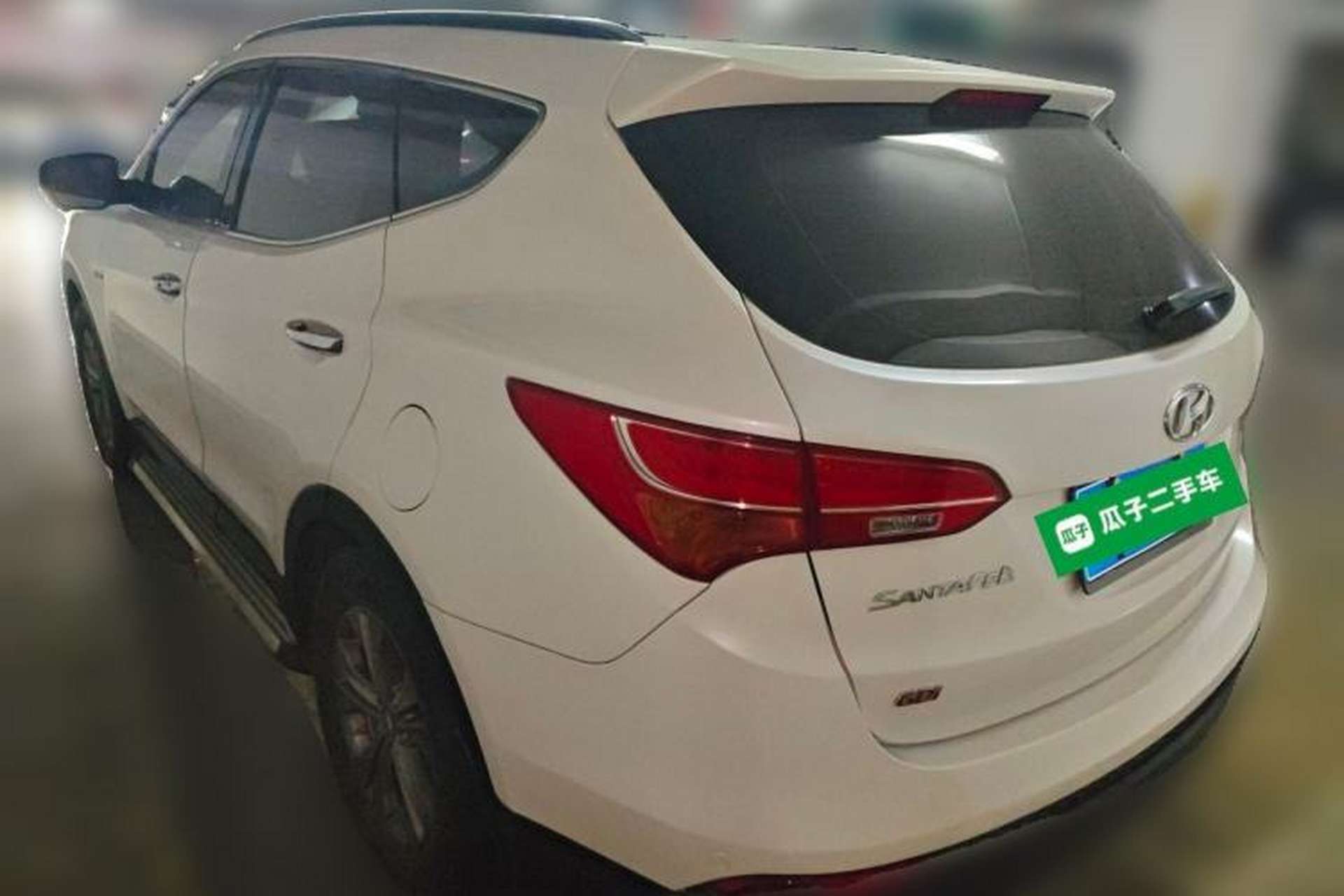 Used Hyundai Santa Fe 2013 2.4L Automatic Two-Wheel Drive Smart Version Rear Left 45 Deg
