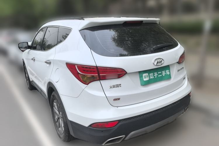 Used Hyundai Santa Fe 2013 Revised Version 2.4L Automatic All-Wheel Drive Smart Type Rear Left 45 Deg