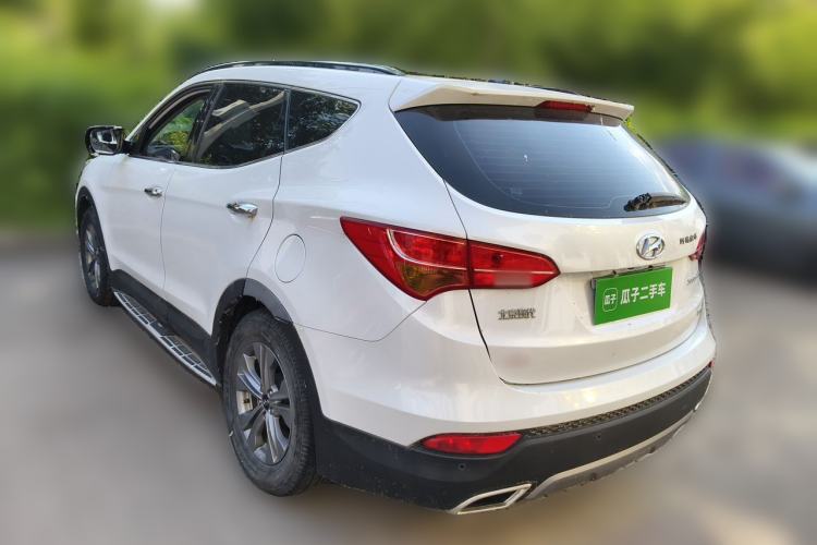 Used Hyundai Santa Fe 2013 Revised Version 2.4L Automatic All-Wheel Drive Smart Type Rear Left 45 Deg