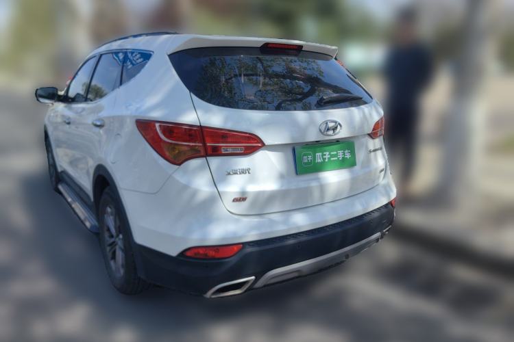 Used Hyundai Santa Fe 2013 Revised Version 2.4L Automatic All-Wheel Drive Smart Type Rear Left 45 Deg