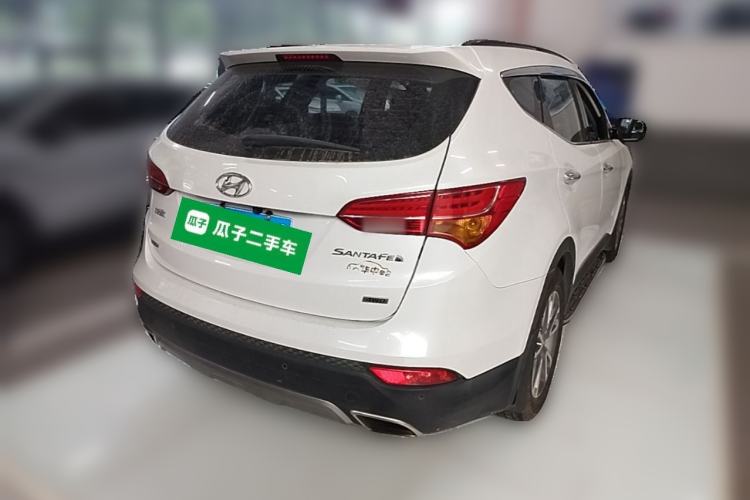 Used Hyundai Santa Fe 2013 2.0T Automatic All-Wheel Drive Prestige Version Rear Right 45 Deg