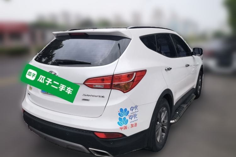 Used Hyundai Santa Fe 2013 2.4L Automatic Two-Wheel Drive Smart Version Rear Right 45 Deg