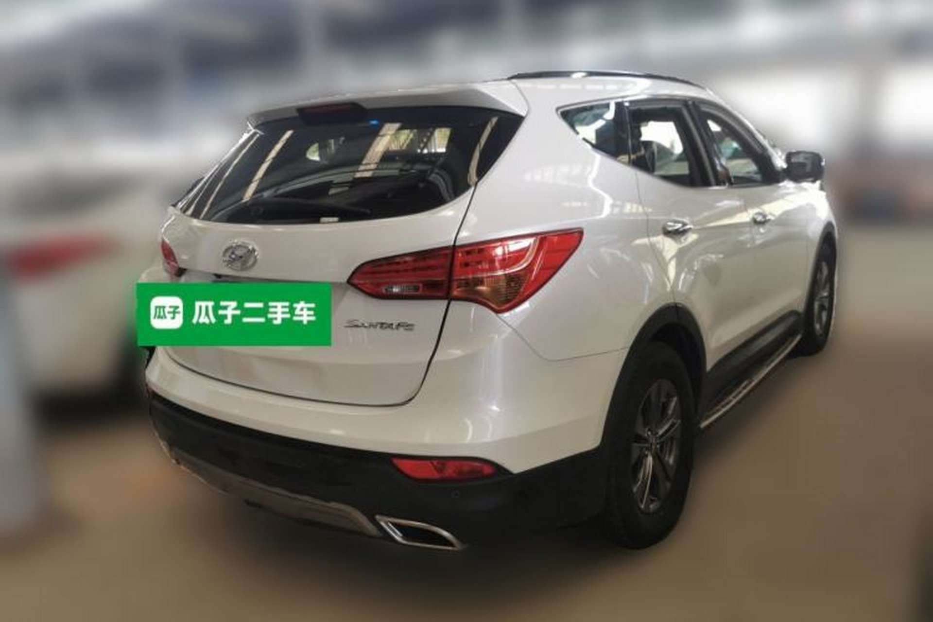 Used Hyundai Santa Fe 2013 2.4L Automatic Two-Wheel Drive Smart Version Rear Right 45 Deg