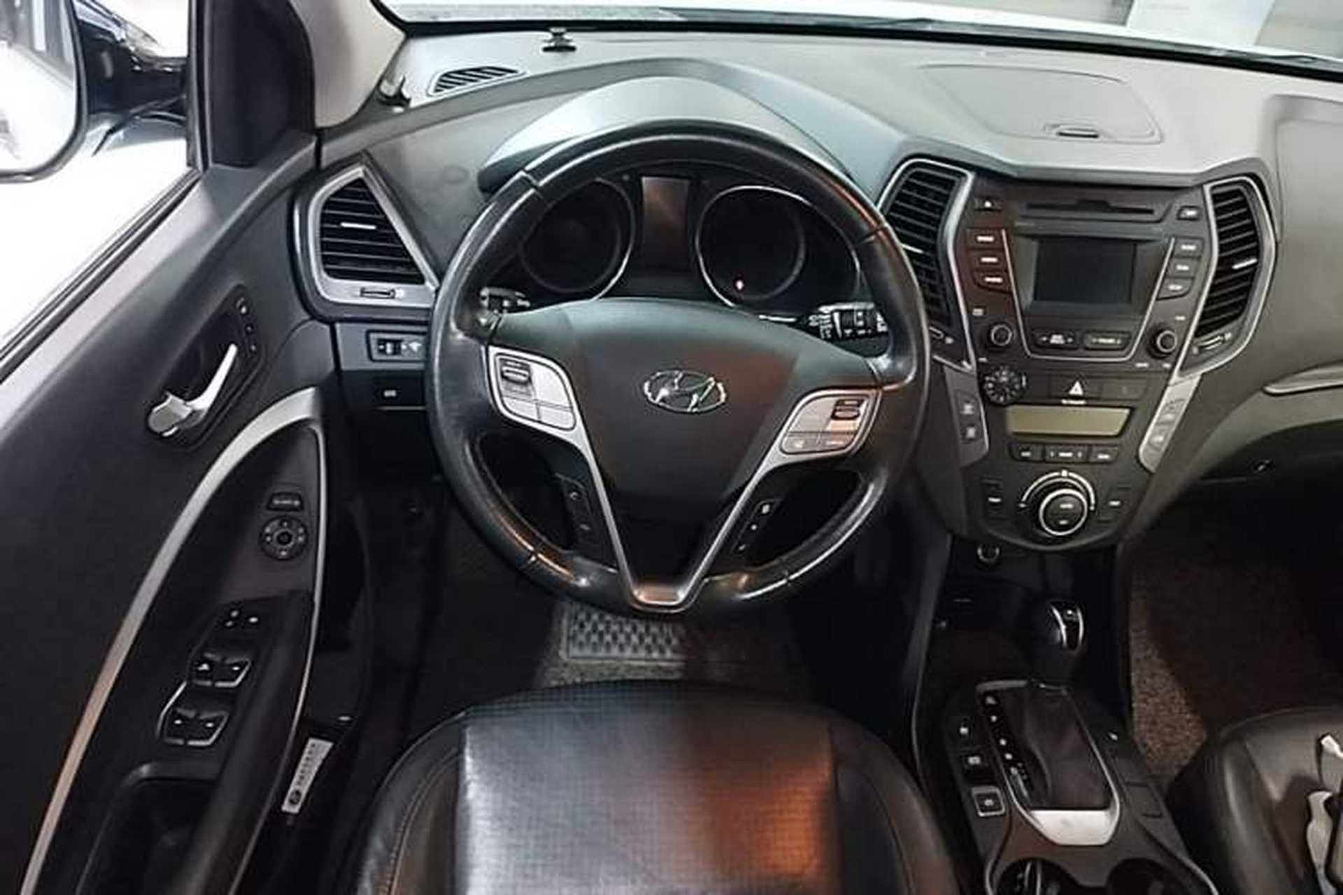 Used Hyundai Santa Fe 2013 2.0T Automatic All-Wheel Drive Prestige Version Steering Wheel