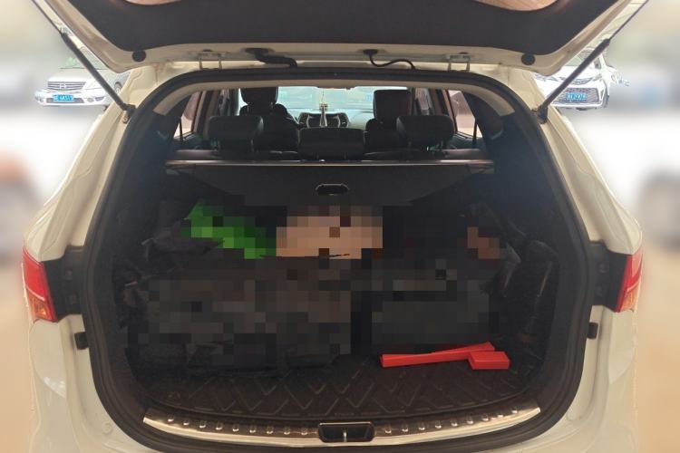 Used Hyundai Santa Fe 2013 2.4L Automatic Two-Wheel Drive Smart Version Trunk