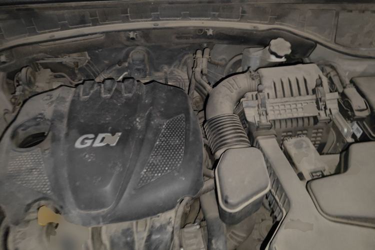 Used Hyundai Santa Fe 2013 2.4L Automatic Two-Wheel Drive Smart Version Engine Bay
