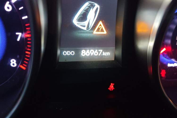 Used Hyundai Santa Fe 2013 Revised Version 2.4L Automatic All-Wheel Drive Smart Type Odometer Close Up