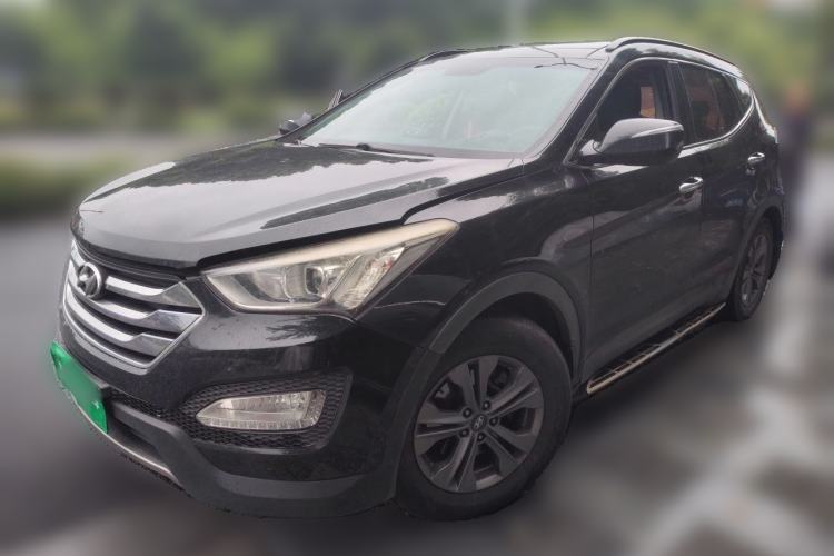 Used Hyundai Santa Fe 2015 2.0T Automatic Two-Wheel Drive Smart Version 5 Seats Guazi used car, China used car export, Used car for sale, Used cars, Cheapest cars for sale