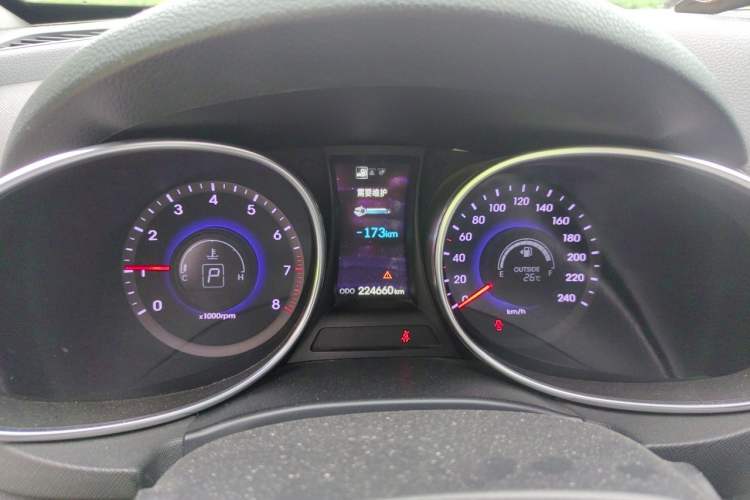 Used Hyundai Santa Fe 2015 2.0T Automatic 4x4 Smart 7-Seater Instrument Cluster