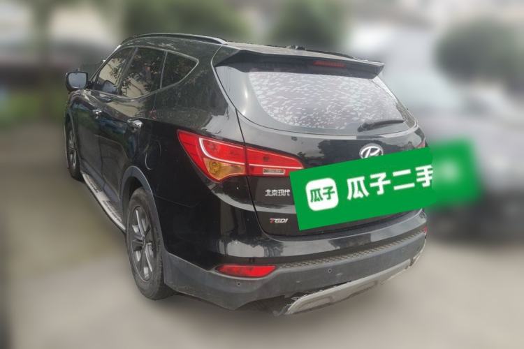 Used Hyundai Santa Fe 2015 2.0T Automatic All-Wheel Drive Smart Version 5 Seats Rear Left 45 Deg