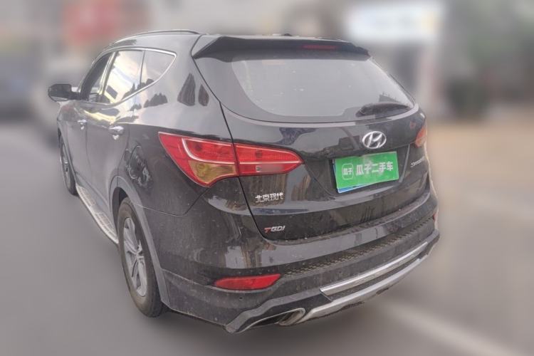 Used Hyundai Santa Fe 2015 2.0T Automatic Two-Wheel Drive Smart Version 5 Seats Rear Left 45 Deg