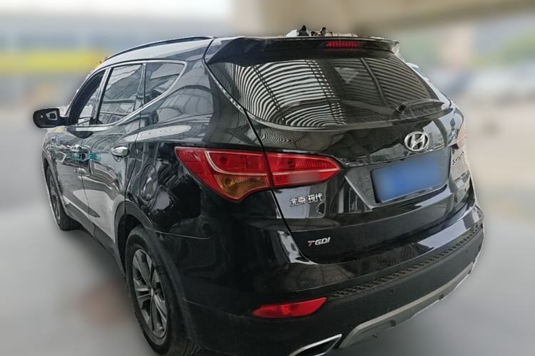 Used Hyundai Santa Fe 2015 2.0T Automatic Two-Wheel Drive Smart Version 5 Seats Rear Left 45 Deg