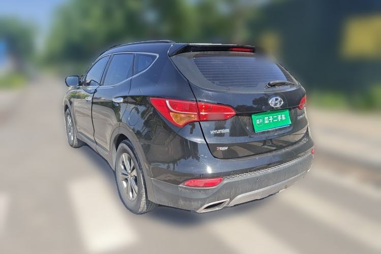 Used Hyundai Santa Fe 2015 2.0T Automatic Two-Wheel Drive Smart Version 5 Seats Rear Left 45 Deg