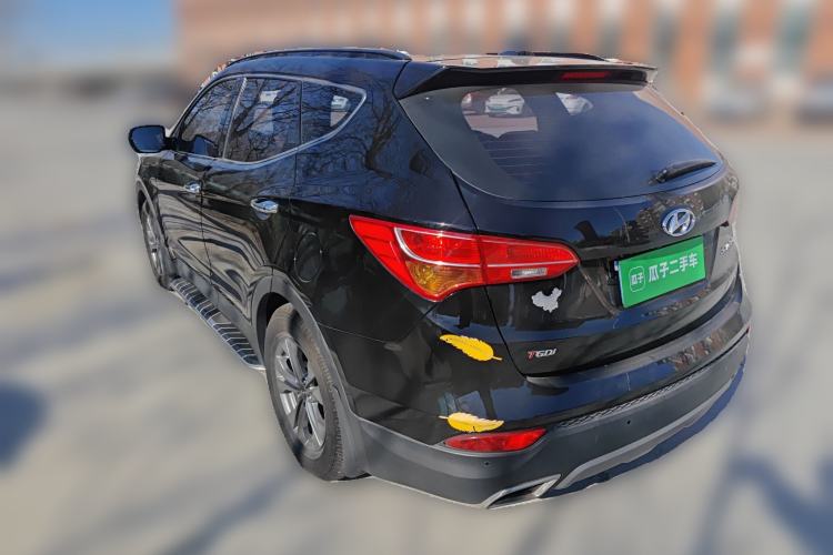 Used Hyundai Santa Fe 2015 2.0T Automatic Two-Wheel Drive Smart Version 5 Seats Rear Left 45 Deg
