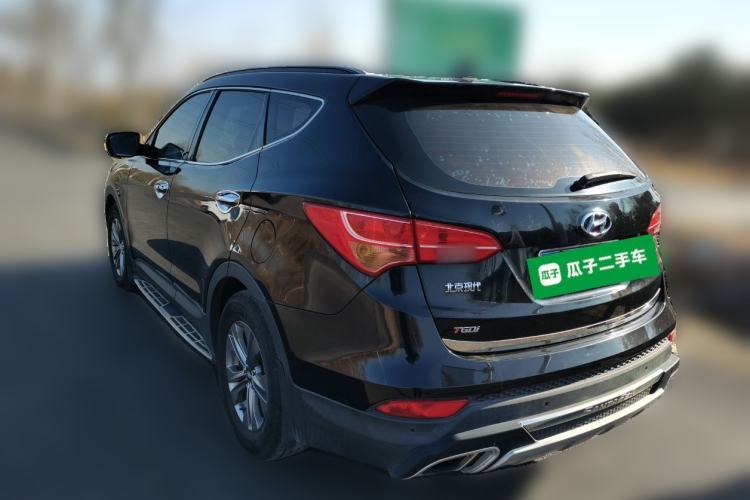 Used Hyundai Santa Fe 2015 2.0T Automatic Two-Wheel Drive Smart Version 5 Seats Rear Left 45 Deg