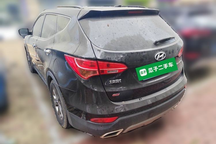 Used Hyundai Santa Fe 2015 2.0T Automatic Two-Wheel Drive Smart Version 5 Seats Rear Left 45 Deg