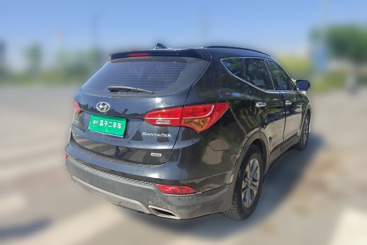 Used Hyundai Santa Fe 2015 2.0T Automatic Two-Wheel Drive Smart Version 5 Seats Rear Right 45 Deg