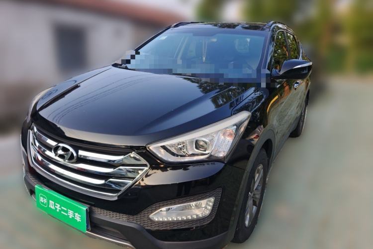 Used Hyundai Santa Fe 2015 2.0T Automatic Two-Wheel Drive Smart Version 5 Seats Guazi used car, China used car export, Used car for sale, Used cars, Cheapest cars for sale