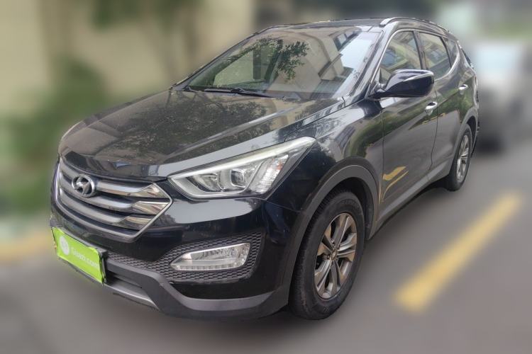 Used Hyundai Santa Fe 2015 2.0T Automatic Two-Wheel Drive Smart Version 5 Seats Guazi used car, China used car export, Used car for sale, Used cars, Cheapest cars for sale