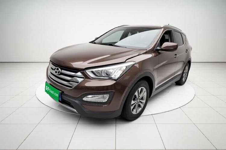 Used Hyundai Santa Fe 2015 2.0T Automatic Two-Wheel Drive Smart Version 5 Seats Guazi used car, China used car export, Used car for sale, Used cars, Cheapest cars for sale