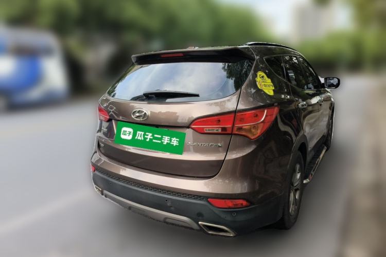 Used Hyundai Santa Fe 2015 2.0T Automatic Two-Wheel Drive Smart Version 5 Seats Rear Right 45 Deg