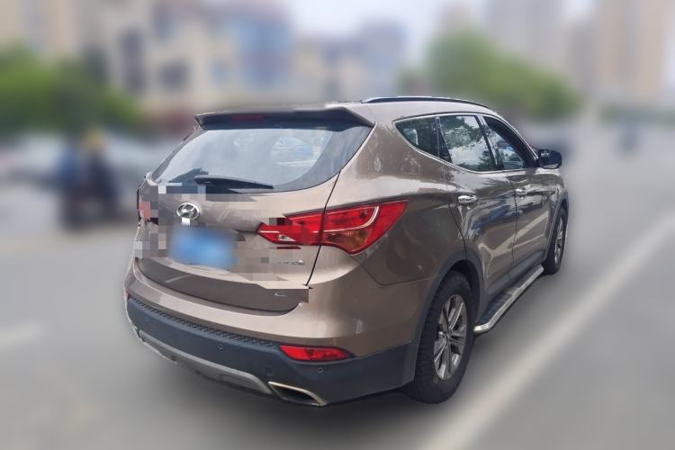 Used Hyundai Santa Fe 2015 2.0T Automatic All-Wheel Drive Smart Version 5 Seats Rear Right 45 Deg