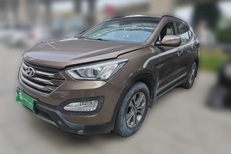 Used Hyundai Santa Fe 2015 2.4L Automatic Two-Wheel Drive Smart Version 5 Seats Guazi used car, China used car export, Used car for sale, Used cars, Cheapest cars for sale