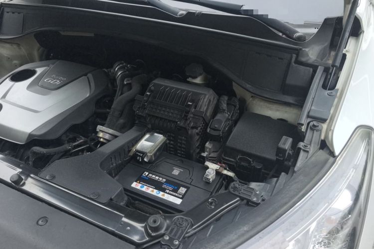 Used Hyundai Santa Fe 2015 2.0T Automatic All-Wheel Drive Smart Version 5 Seats Engine Bay Left