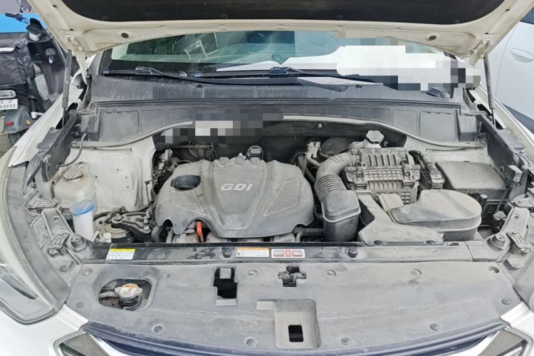Used Hyundai Santa Fe 2015 2.4L Automatic All-Wheel Drive Smart Version 5 Seats Engine Bay