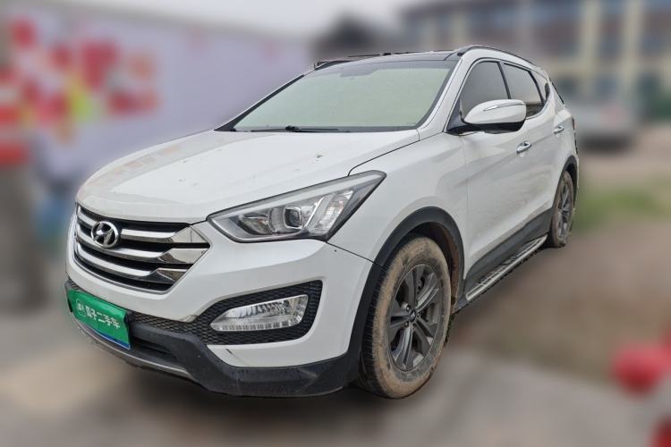 Used Hyundai Santa Fe 2015 2.4L Automatic Two-Wheel Drive Smart Version 5 Seats Guazi used car, China used car export, Used car for sale, Used cars, Cheapest cars for sale