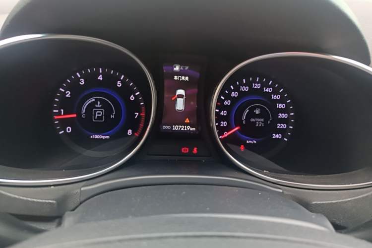 Used Hyundai Santa Fe 2015 2.0T Automatic 4x4 Smart 7-Seater Instrument Cluster