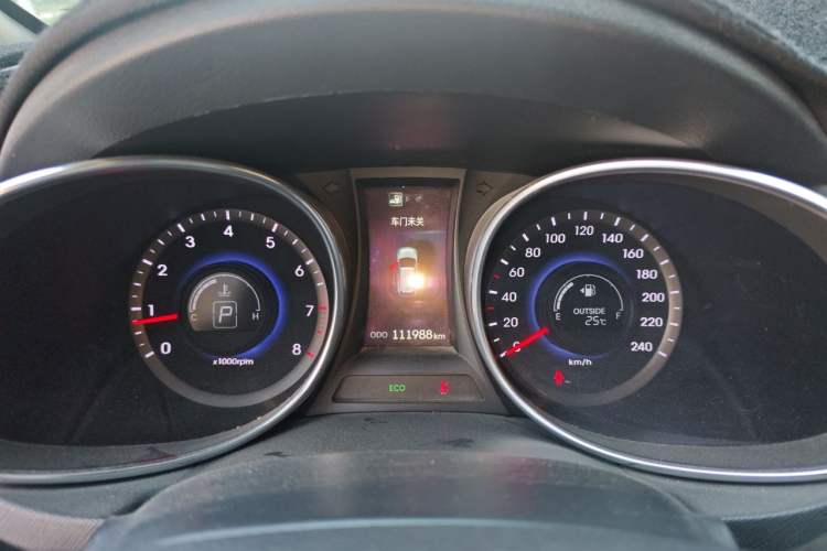 Used Hyundai Santa Fe 2015 2.0T Automatic All-Wheel Drive Smart Version 5 Seats Instrument Cluster