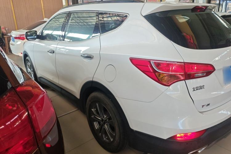Used Hyundai Santa Fe 2015 2.0T Automatic Two-Wheel Drive Smart Version 5 Seats Left Side