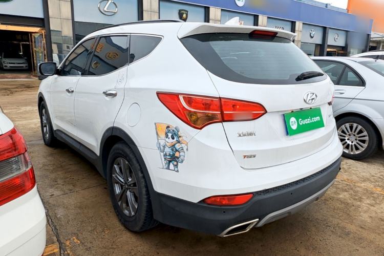 Used Hyundai Santa Fe 2015 2.0T Automatic Two-Wheel Drive Smart Version 5 Seats Rear Left 45 Deg