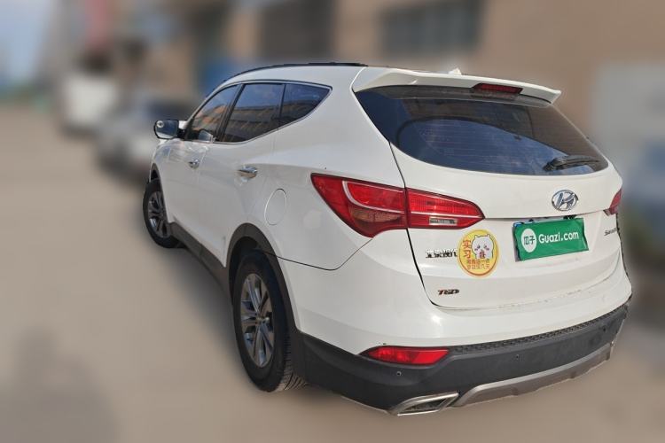 Used Hyundai Santa Fe 2015 2.0T Automatic Two-Wheel Drive Smart Version 5 Seats Rear Left 45 Deg