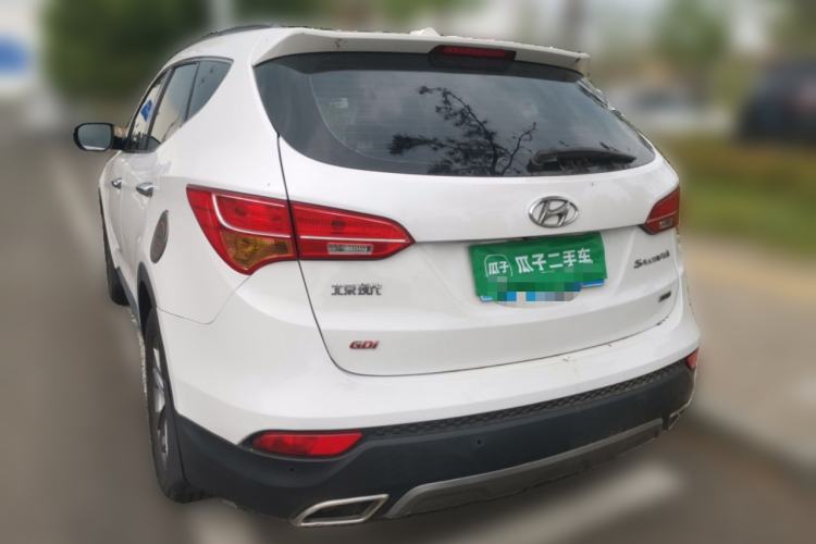 Used Hyundai Santa Fe 2015 2.0T Automatic 4x4 Smart 7-Seater Rear Left 45 Deg