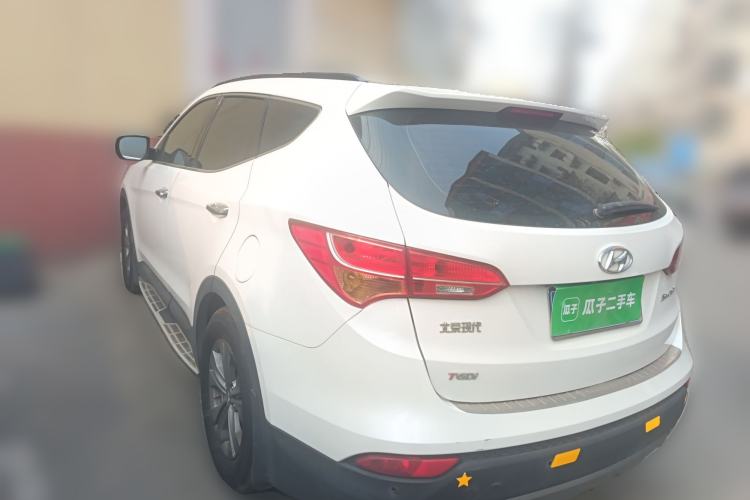 Used Hyundai Santa Fe 2015 2.0T Automatic Two-Wheel Drive Smart Version 5 Seats Rear Left 45 Deg