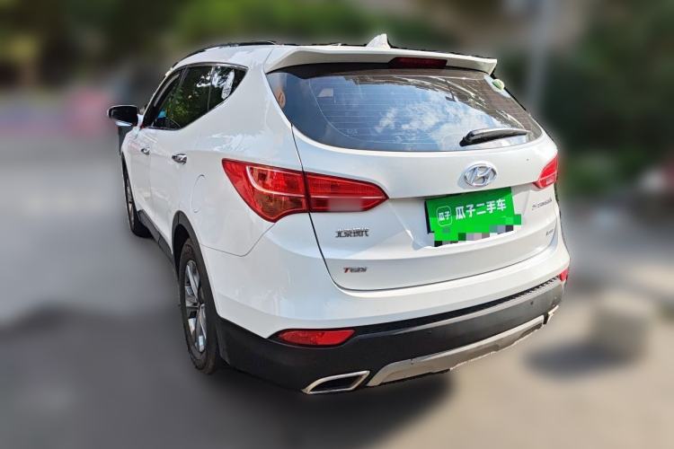 Used Hyundai Santa Fe 2015 2.0T Automatic 4x4 Smart 7-Seater Rear Left 45 Deg