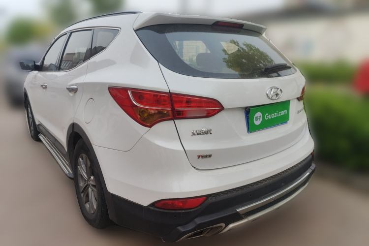Used Hyundai Santa Fe 2015 2.0T Automatic Two-Wheel Drive Smart Version 5 Seats Rear Left 45 Deg