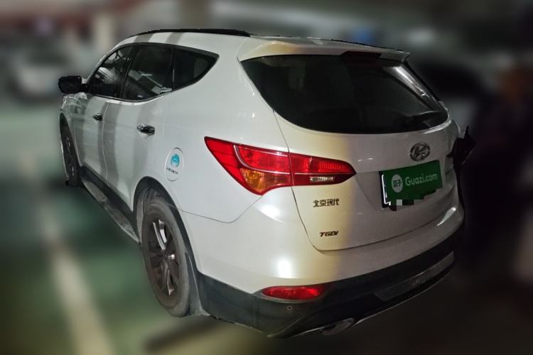 Used Hyundai Santa Fe 2015 2.0T Automatic Two-Wheel Drive Smart Version 5 Seats Rear Left 45 Deg